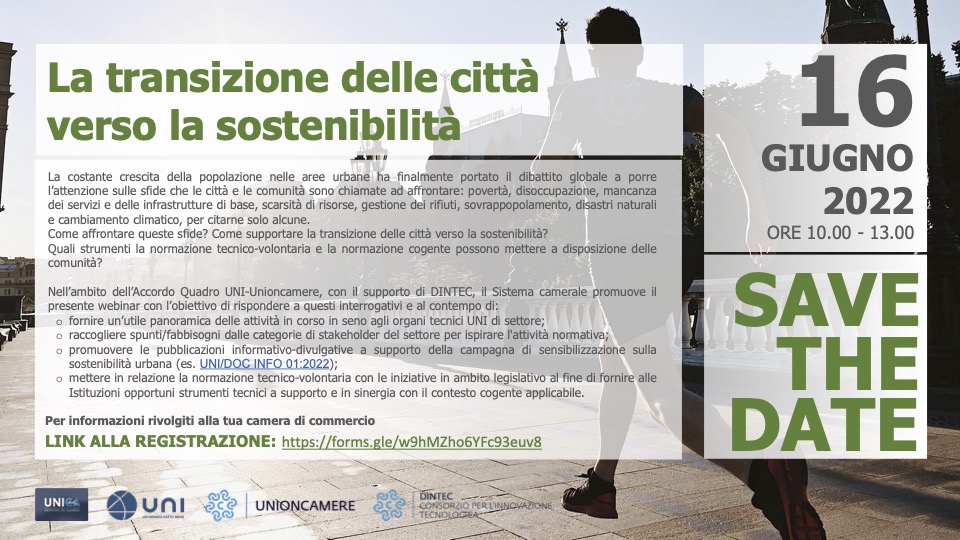 STD Webinar la transizione delle città verso la sostenibilità